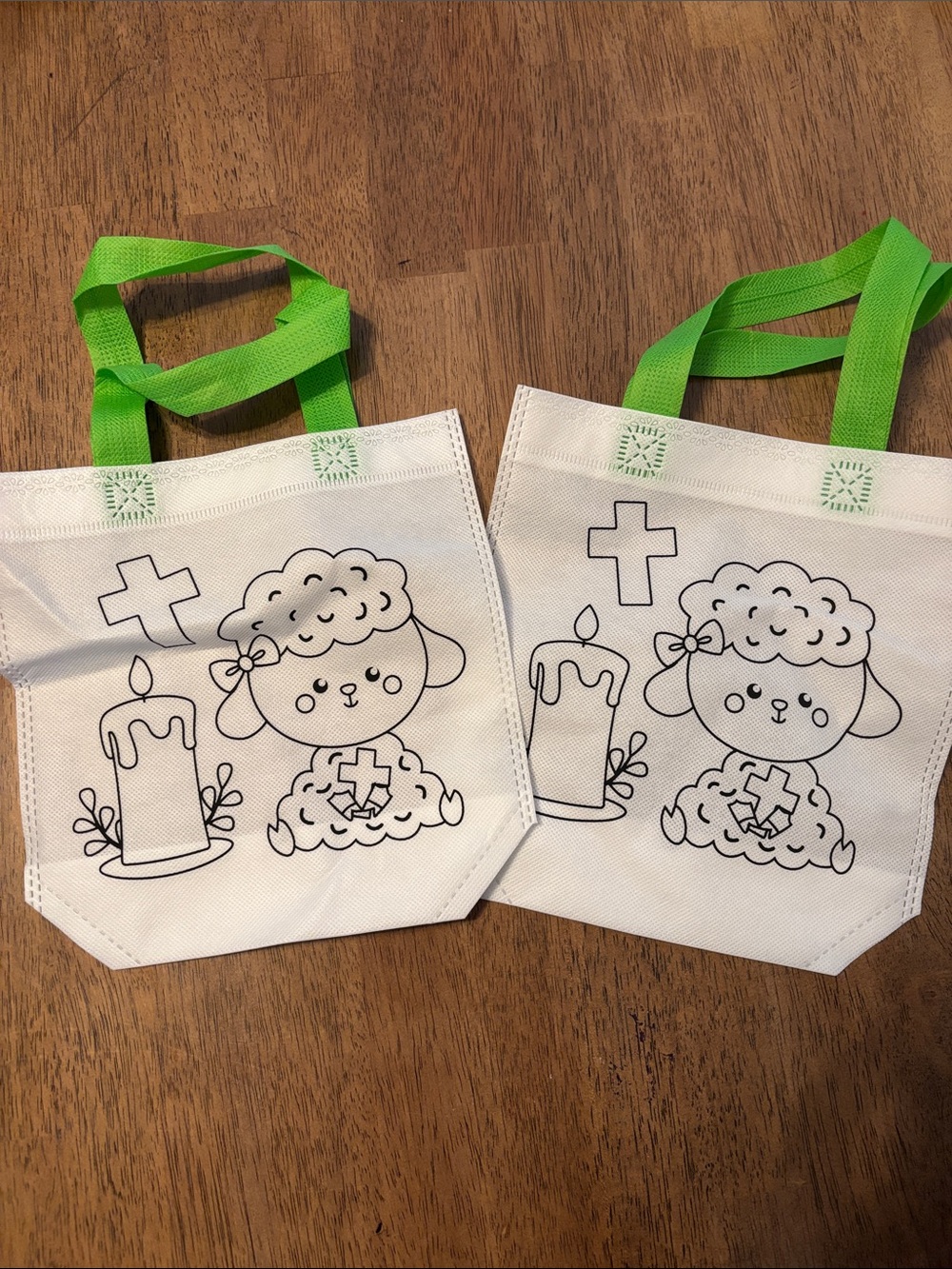 Easter Canvas Bags